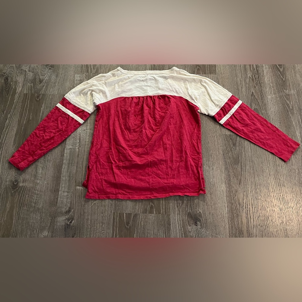 Anthropologie Pilcro Varsity Slub Tee Shirt - Picture 2 of 5